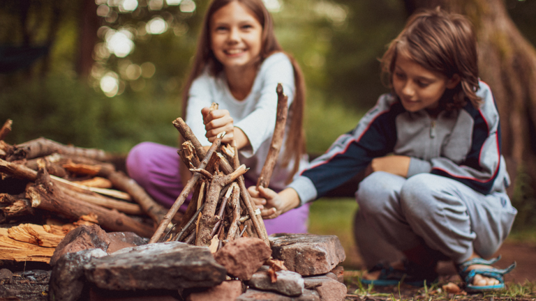 Eine Jurte für den Waldkindergarten in Rieden am Forggensee