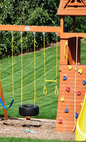 Neuer Spielturm für unsere kleinen Freibadgäste !