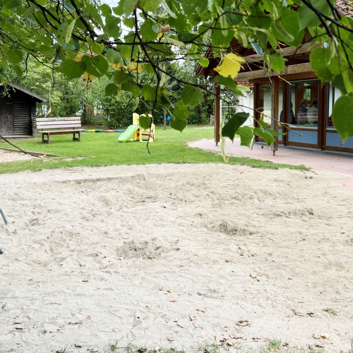 Bau einer Sandkastenumrandung