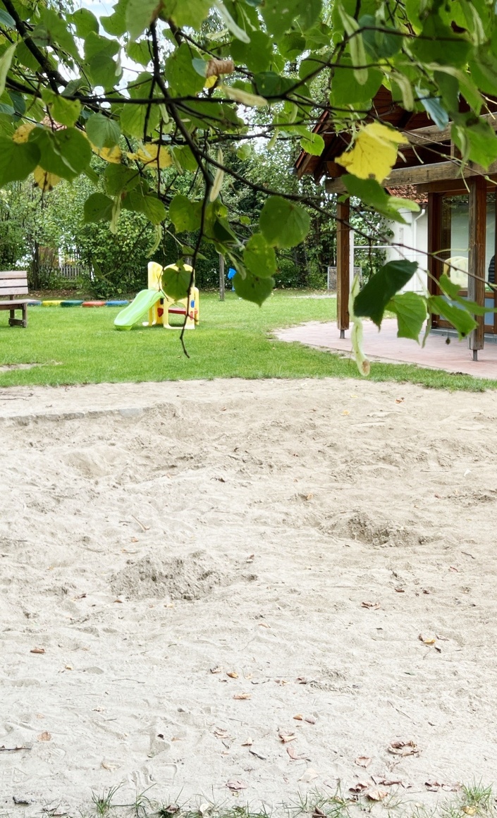 Bau einer Sandkastenumrandung