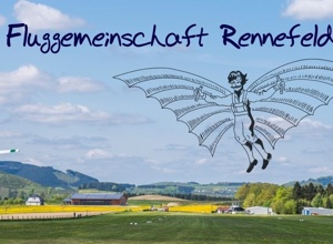 Kinderspielplatz auf dem Flugplatz Rennefeld