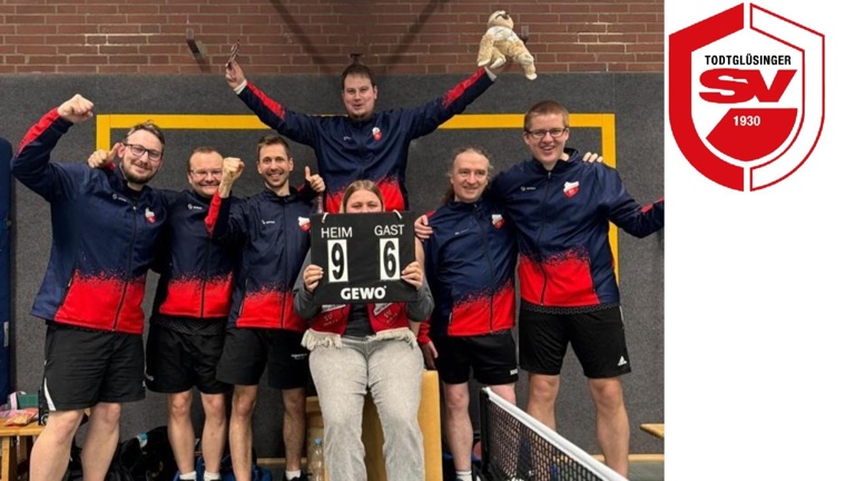 Punktspiel-Equipment für die TT-Abteilung