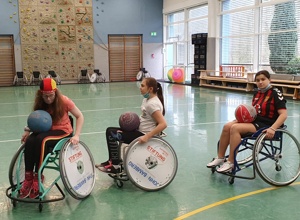 Inklusive Sporterfahrungen mit taubblinden Kindern