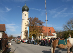 Kirchturmspitze Weigendorf