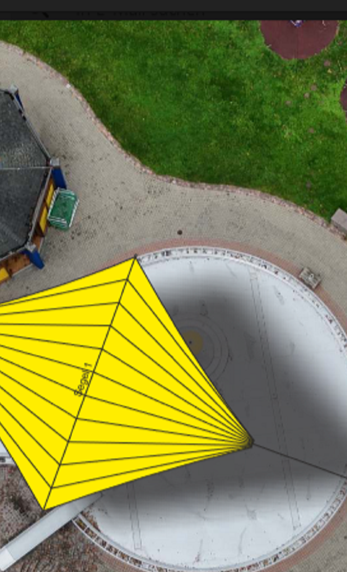 Sonnensegel für Kinderplansche