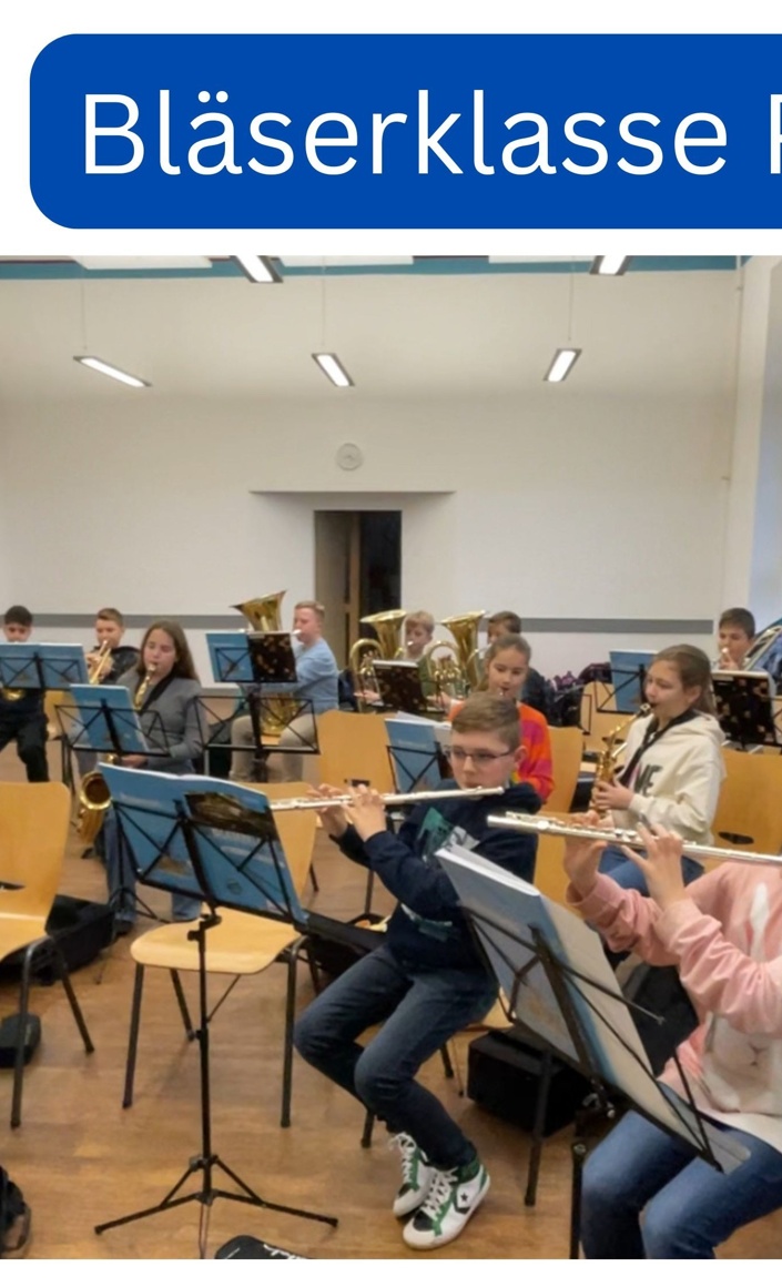 Bläserklasse am PWG