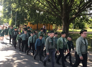 Neuausstattung Schülergruppe der Jäger Jungschützen