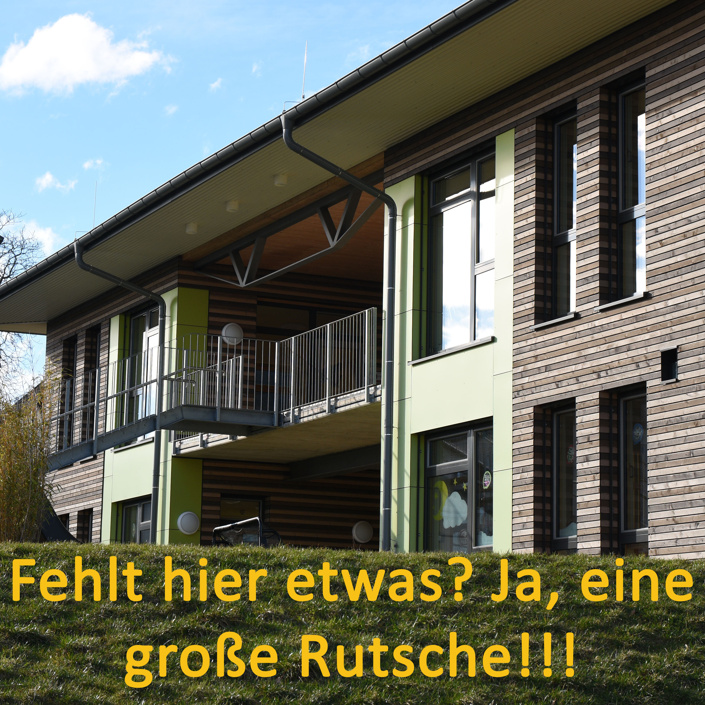 Eine Rutsche für unseren Kindergarten