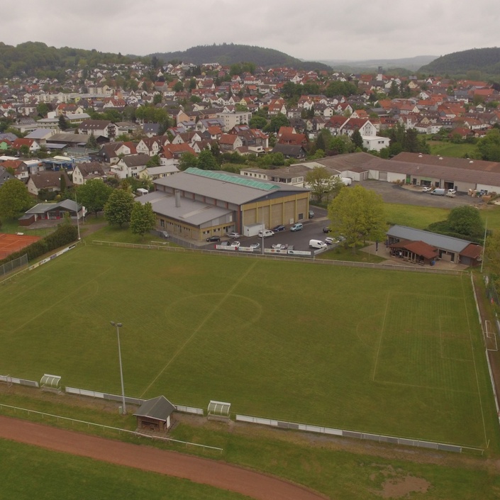 Naturrasenplatz-Sanierung