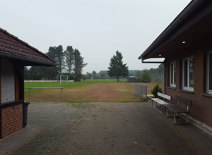Flutlichtplatz für den Trainingsbetrieb