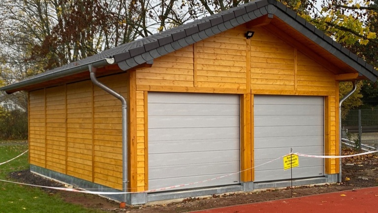 Innenausbau VfL-Holzhaus