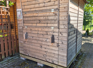 Kioskhäuschen für den FC Schwabing