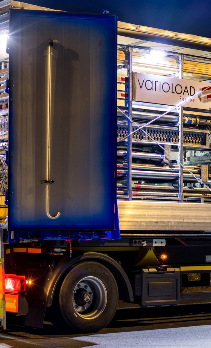 Beschaffung System "varioload" Wechselbrücke EGS für das THW Springe