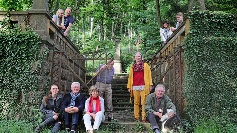 Rettung der historischen Haller Waldbegräbnisse am Lotteberg