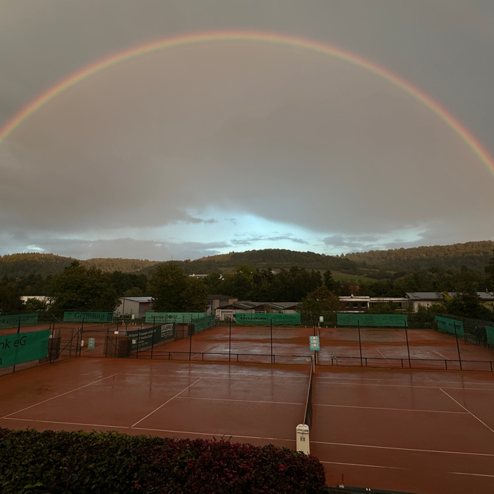 Beschattung Clubhaus TC Mosbach