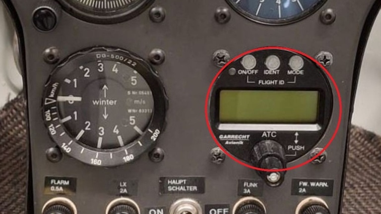 Sicherheitsausstattung für den Doppelsitzer