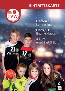 Freikarte zum Heimspiel der ersten Damen- und Herrenmannschaft