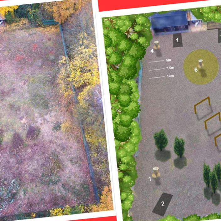 Neue Hindernisse und Discgolfkörbe fürs Discgolfcenter der SG Marßel