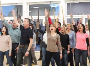 Kostüme für das Musical "Die Schöne und das Biest"