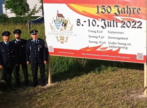 FF Wilburgstetten - Vereinsfahne Instandsetzen und Festschrift drucken