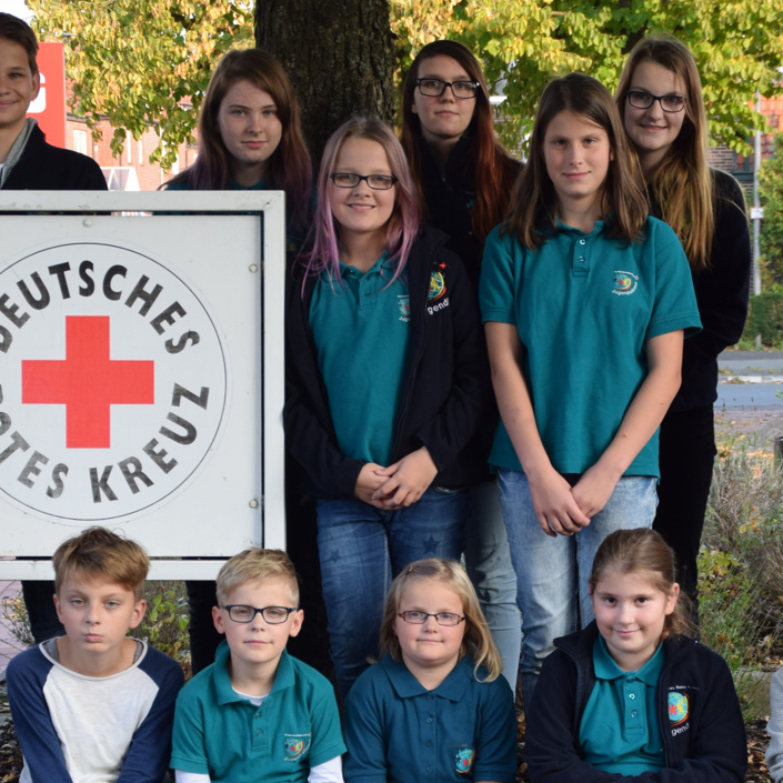 Ausstattung des Jugendrotkreuzes Gronau