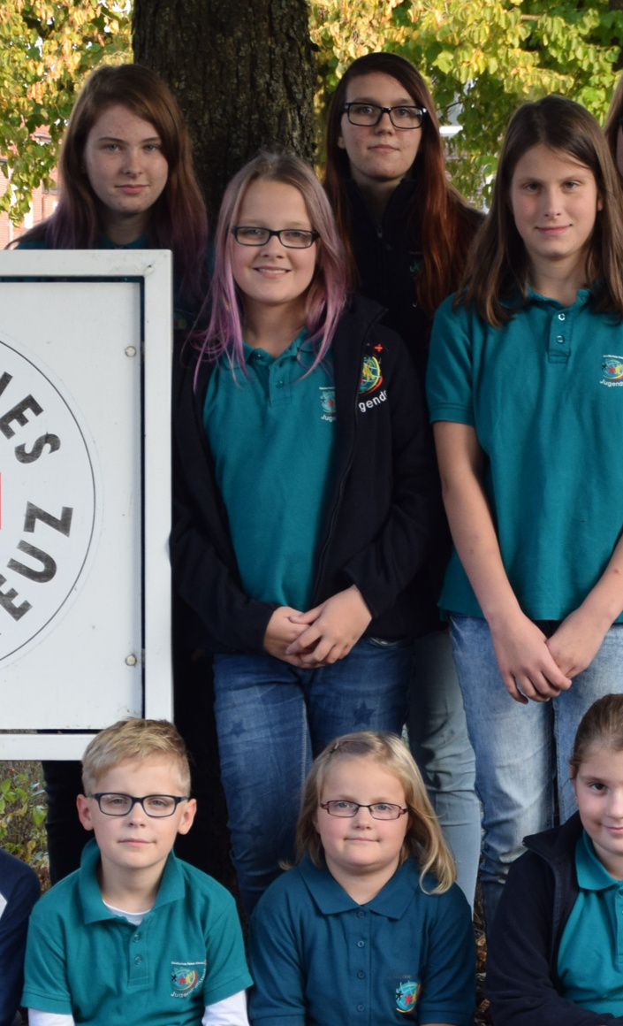Ausstattung des Jugendrotkreuzes Gronau
