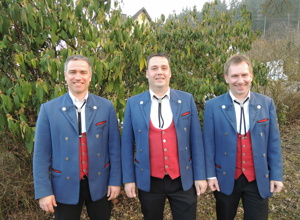 Neue Uniformen für den Musikverein Weitenung
