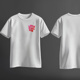 Lothringair T-Shirt weiß in Größe XL
