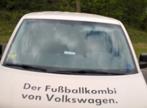 TSV Rottenbauer Reparatur Vereinsbus