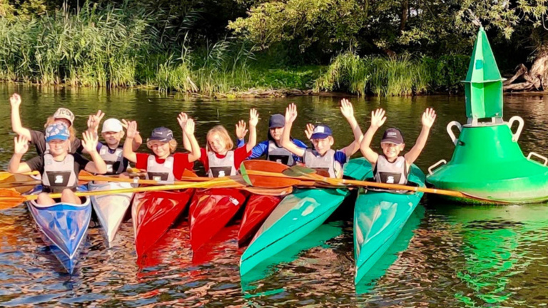 Anschaffung eines Kinderkajaks (4-er) und Kinderpaddel
