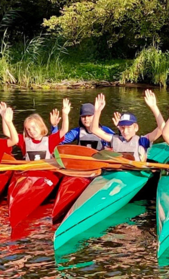 Anschaffung eines Kinderkajaks (4-er) und Kinderpaddel