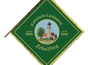 Vereinsfahne KLJB Zeholfing