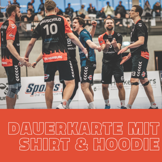 Dauerkarte mit Fanshirt und Hoodie