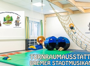 Turnraum-Ausstattung für die Bremer Stadtmusikanten
