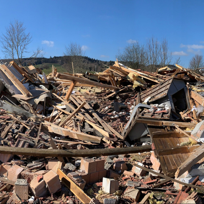 Gasexplosion Vereinsheim TSV Oberbeuren
