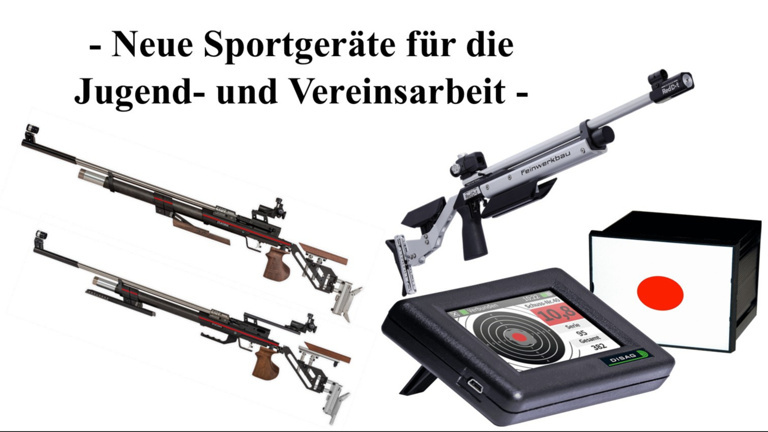 Neue Sportgeräte für den Schützenverein 1924 Schönborn e.V.