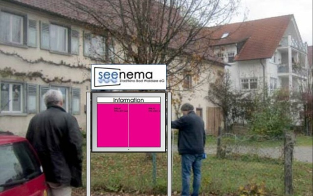 Schaukasten für`s seenema Bad Waldsee