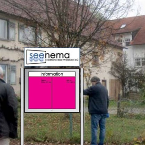 Schaukasten für`s seenema Bad Waldsee