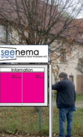 Schaukasten für`s seenema Bad Waldsee