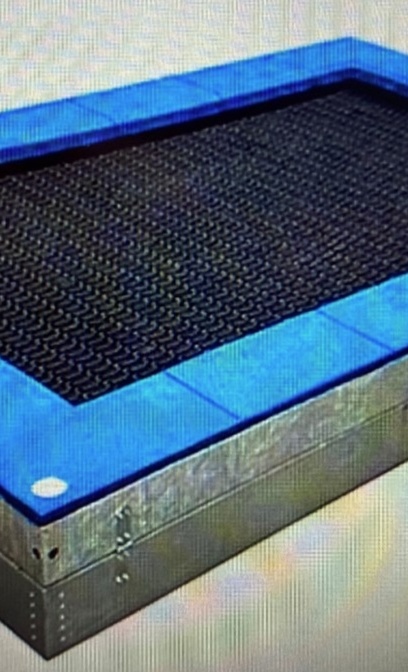 Neues Trampolin