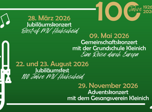 100 Jahre Musikverein Hochscheid