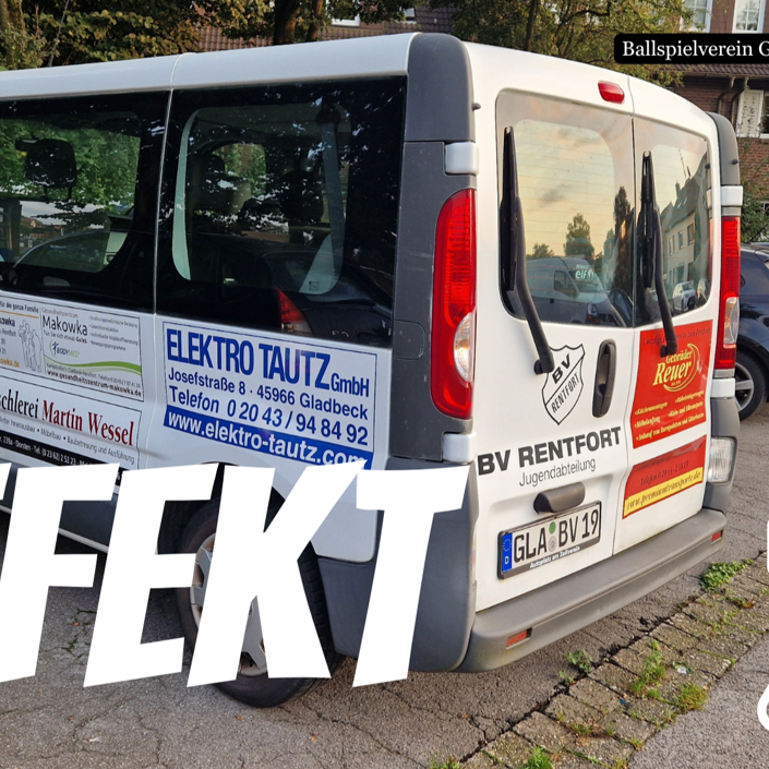 Neuer Vereinsbus für den BV Rentfort