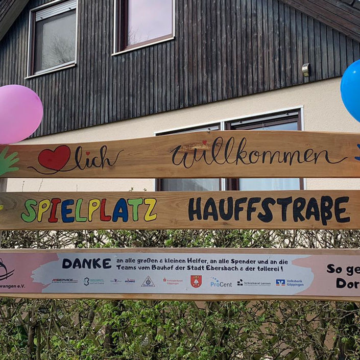 Ein zweites Sonnensegel für den Sandkasten