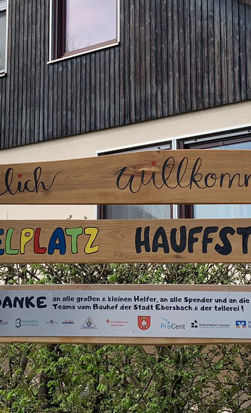 Ein zweites Sonnensegel für den Sandkasten