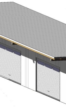 Bau einer Vereinslagerhalle in Ossendorf