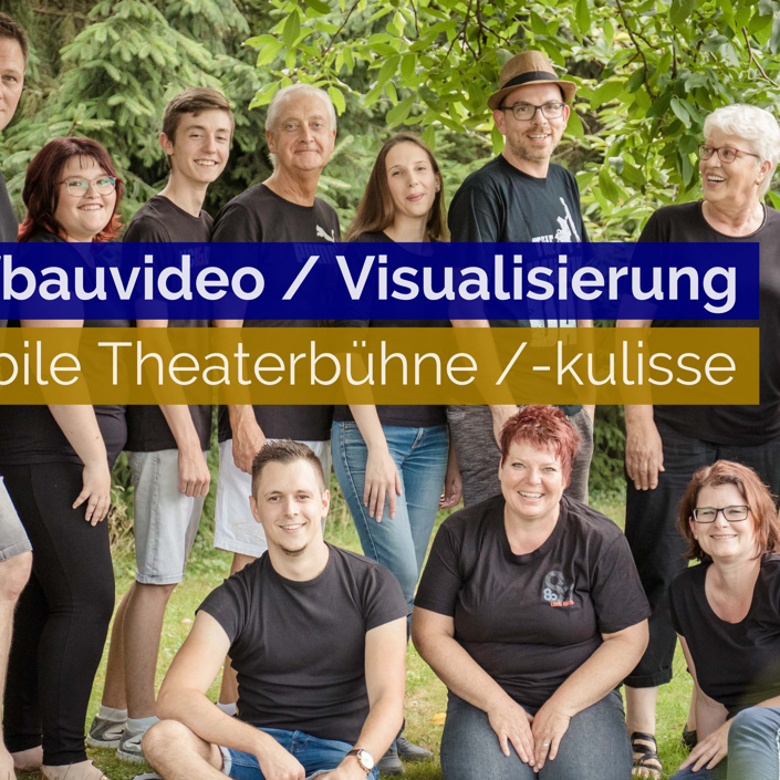 Mobile Theaterbühne / Theaterkulisse