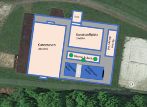 Barrierefreie Multifunktionsanlage am Sportgelände Dürrwangen