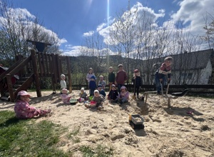 Sonnensegel für den Spielplatz Niedersalwey