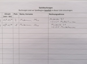 Neues Buchungssystem für die Tennishalle