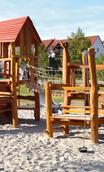 Klettergerüst für den Kindergartenhof
